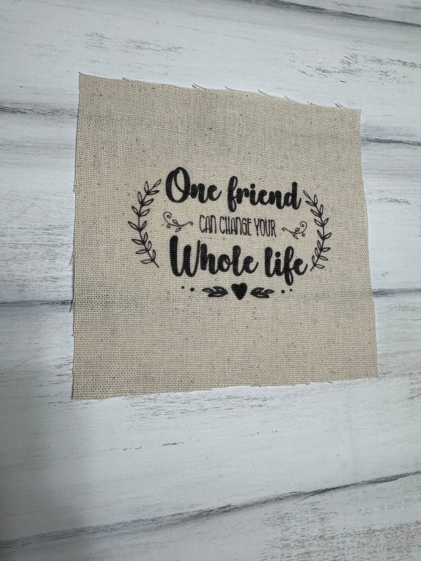 One friend 5” patch