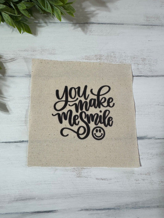 You make me smile 5” patch