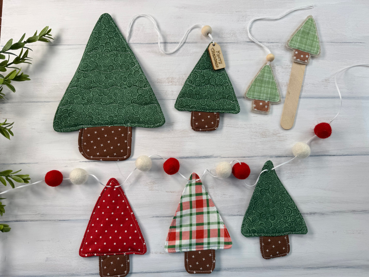 Tree coaster and ornaments patterns