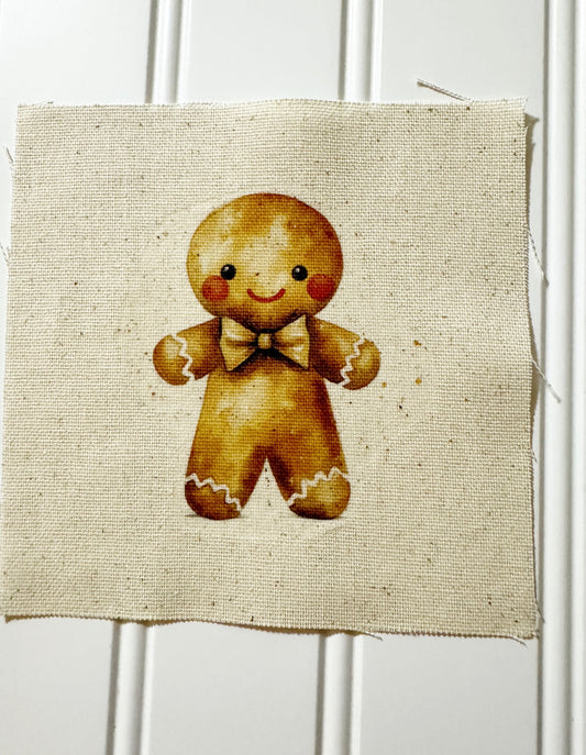 Neutral Gingerbread 5” patch