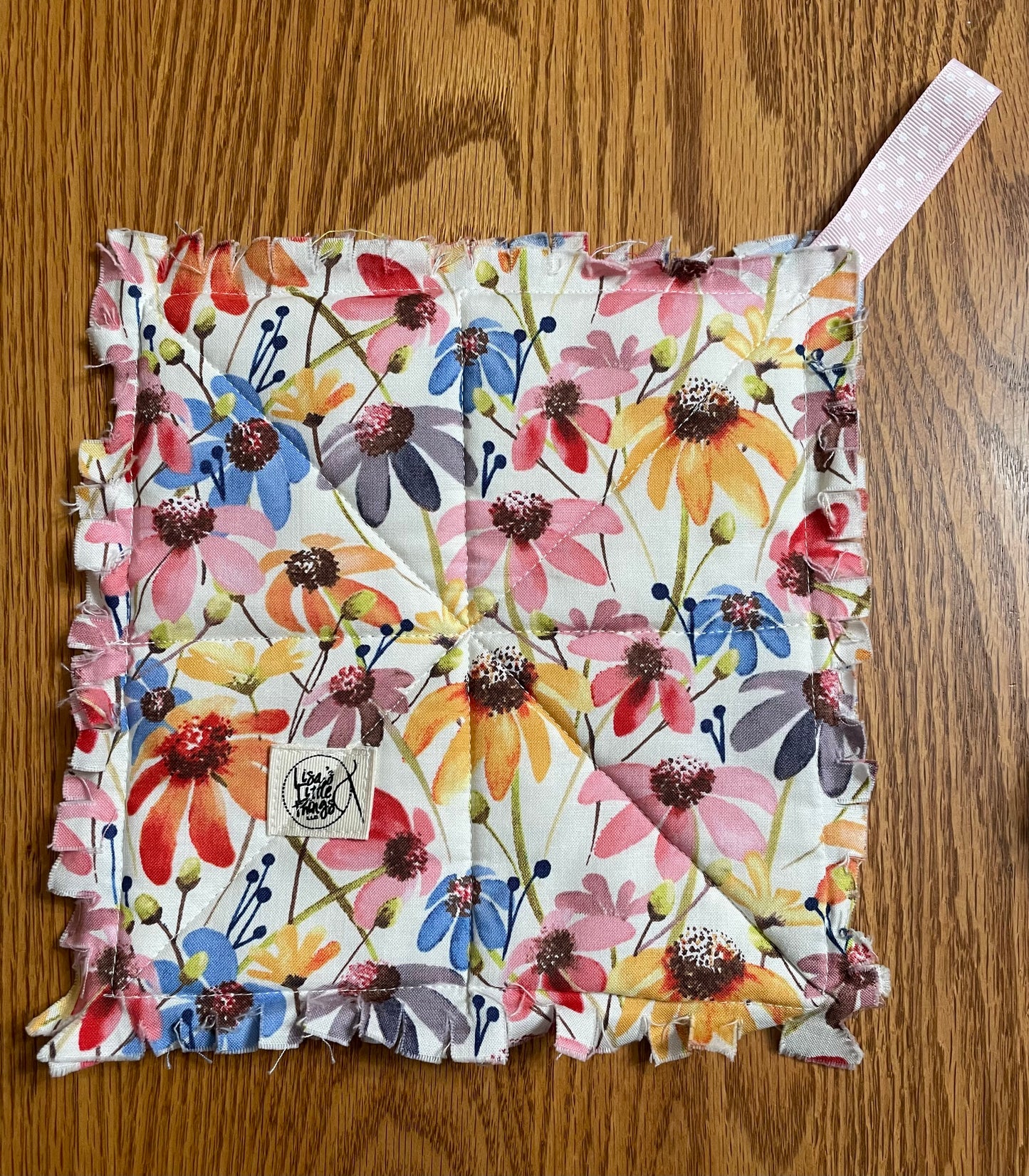 Coneflower potholder