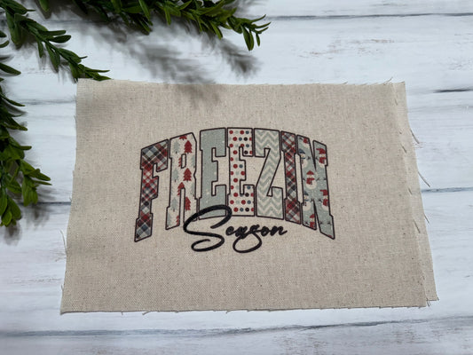 Freezin season pillow kit