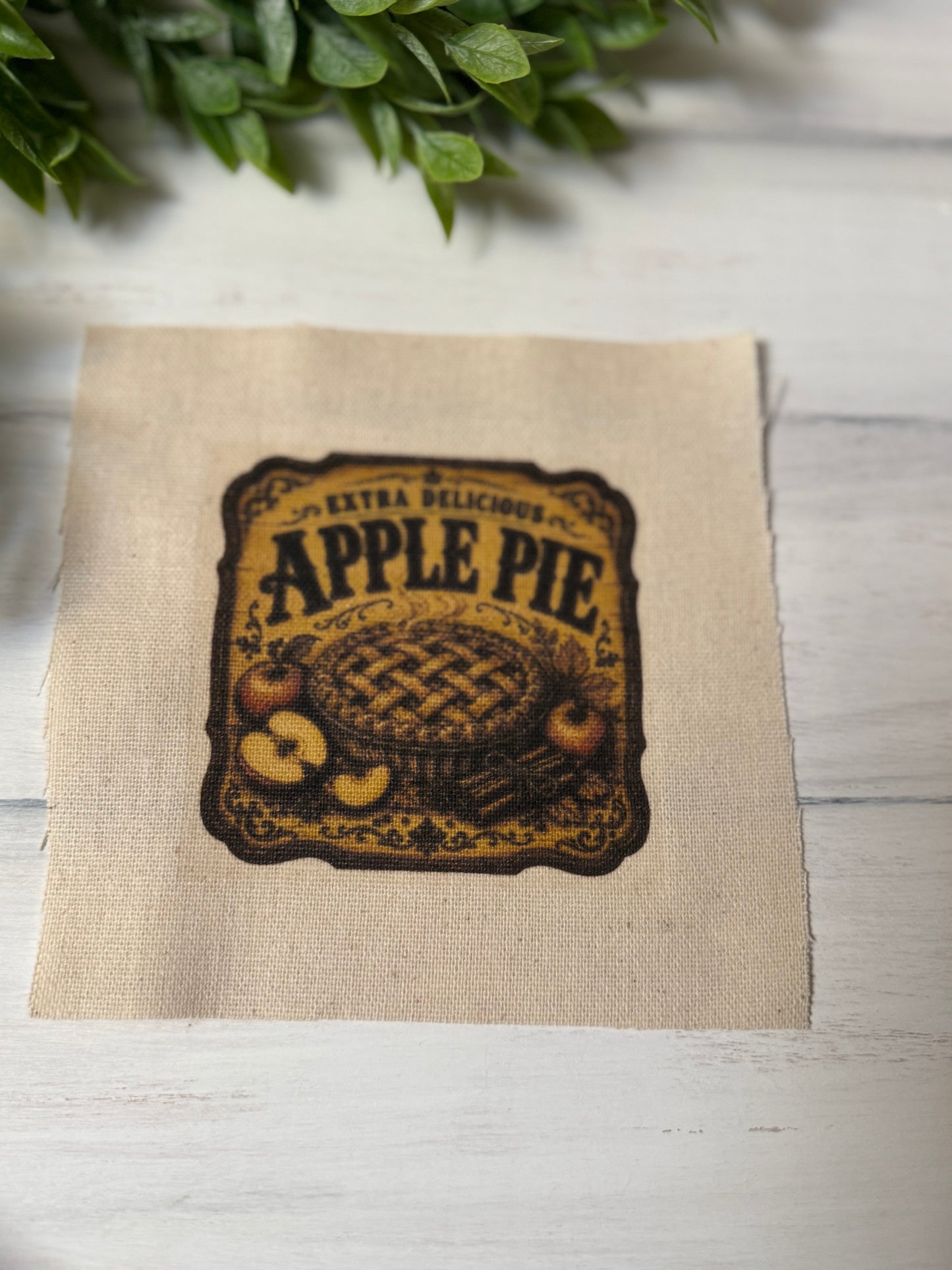 Apple pie vintage 5” patch