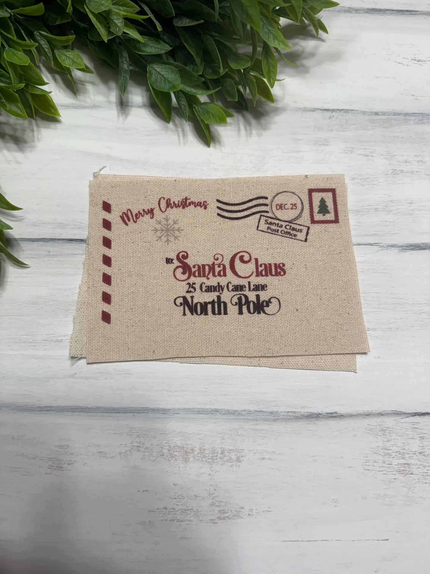 Letter to Santa small pillow kit