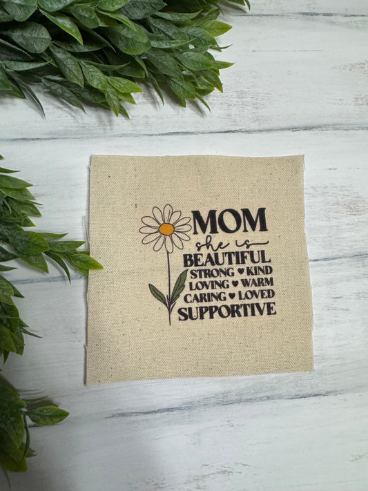 Mom She is . . . 5” patch