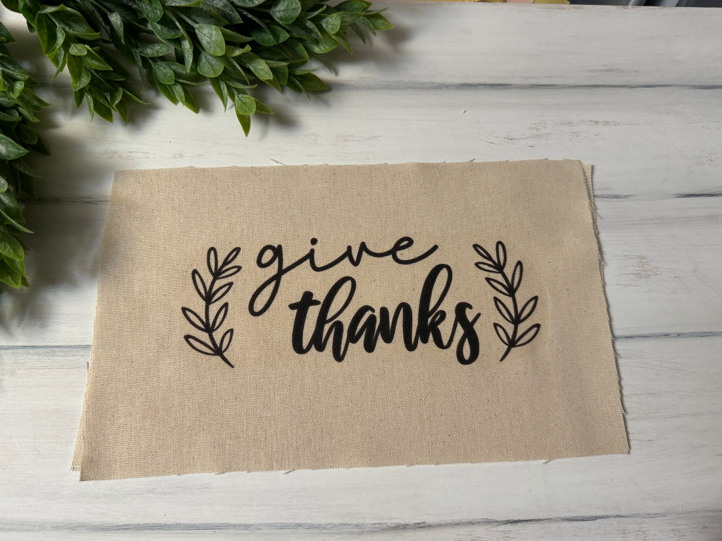 Give thanks pillow kit