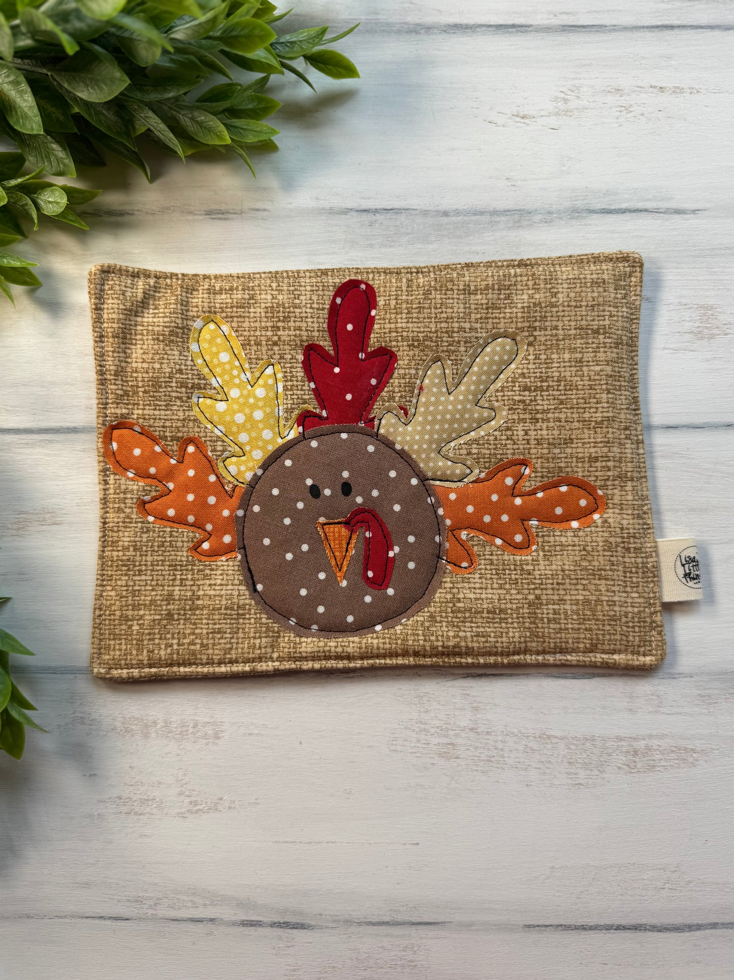 Turkey 1 mug rug