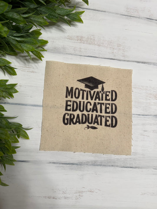 Motivated grad 5” patch