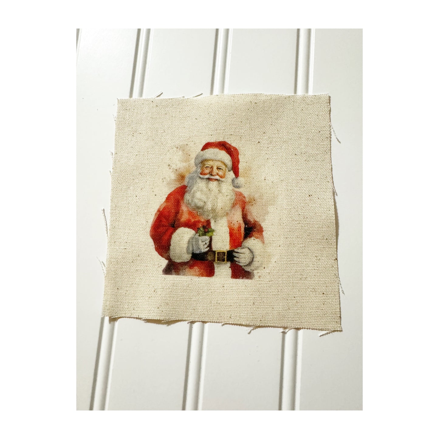 Smiling Santa 5” patch