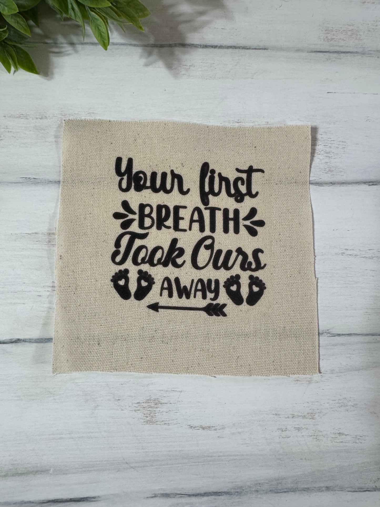 Your first breath 5” patch