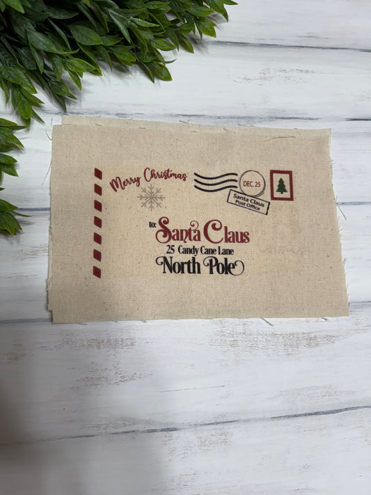 Letter to Santa pillow kit