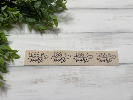 Less is more mini prints set of 4