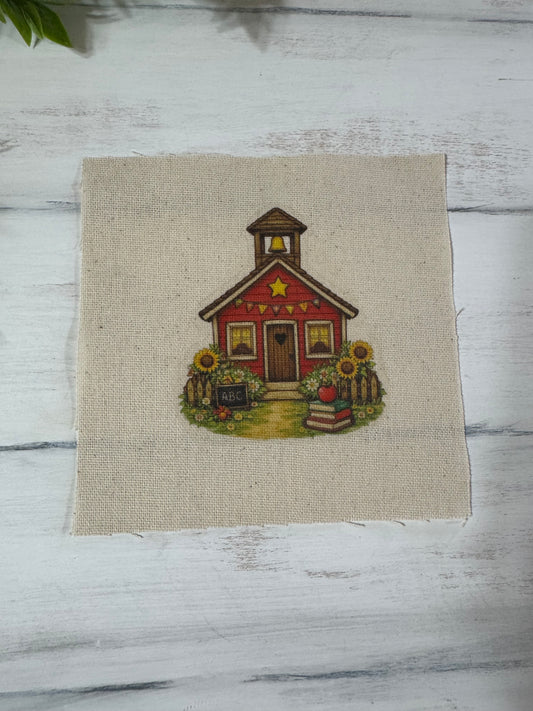 Schoolhouse 5” patch