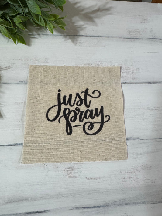 Just pray 5” patch