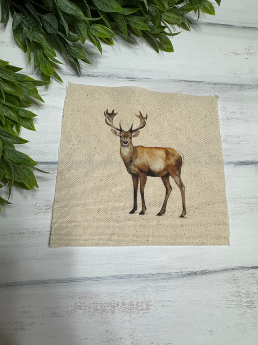 Deer 5” patch