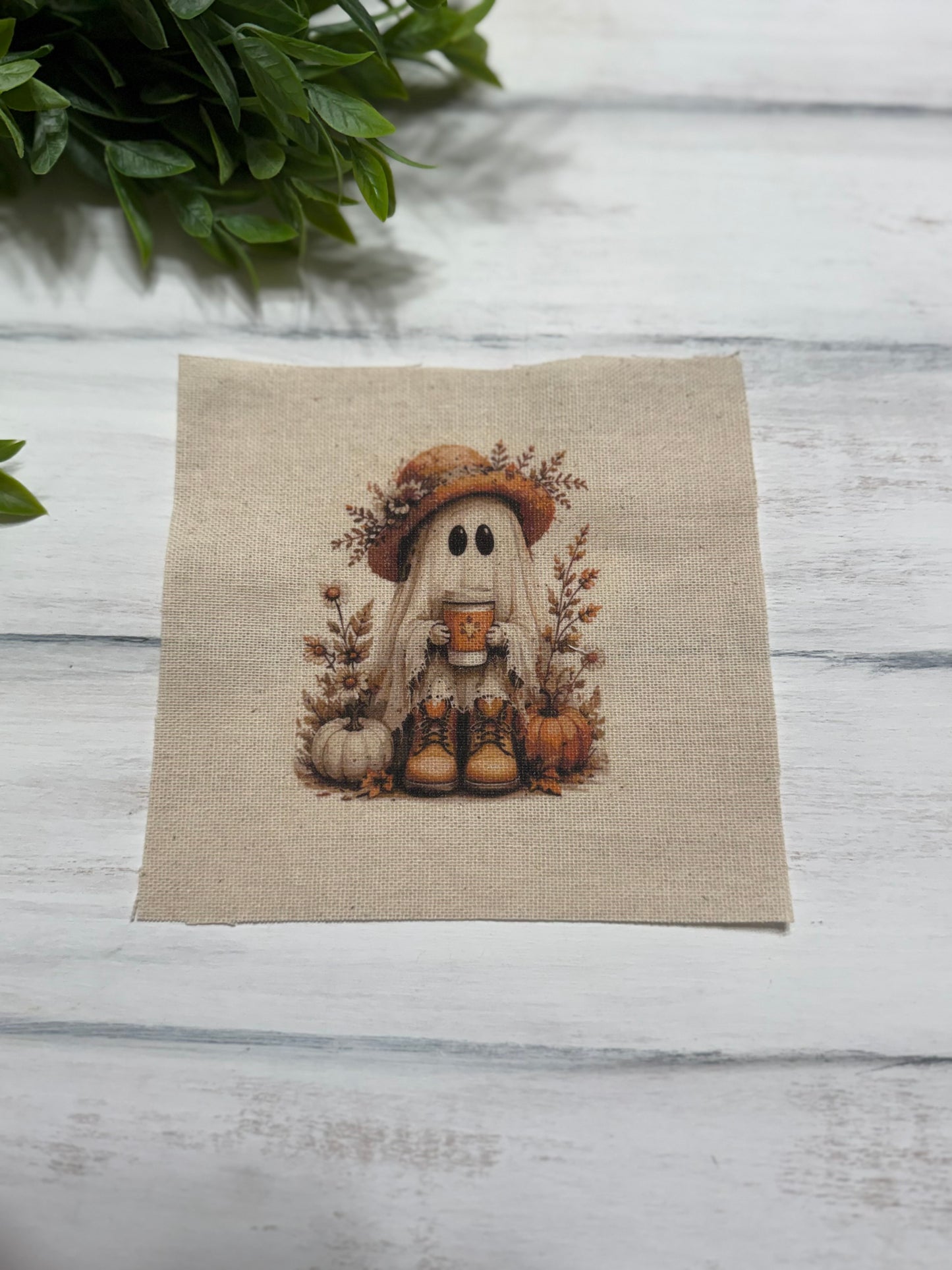 Ghost coffee 5” patch