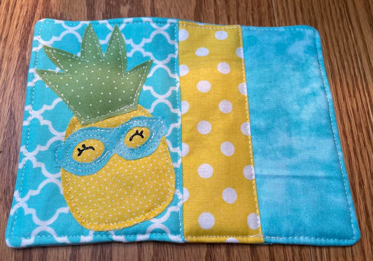 Cool pineapple applique pattern