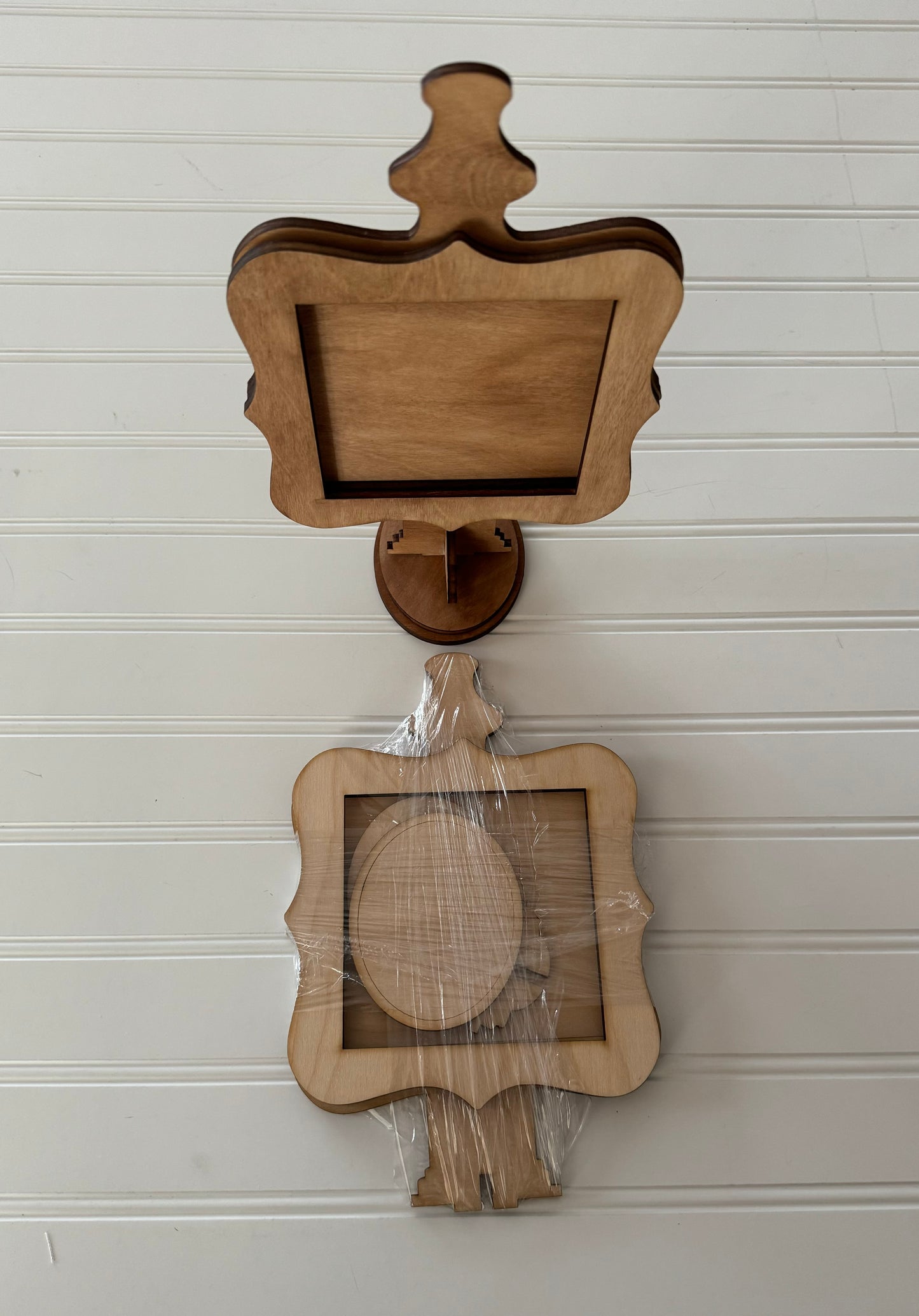 Pedestal Interchangeable frame- unfinished