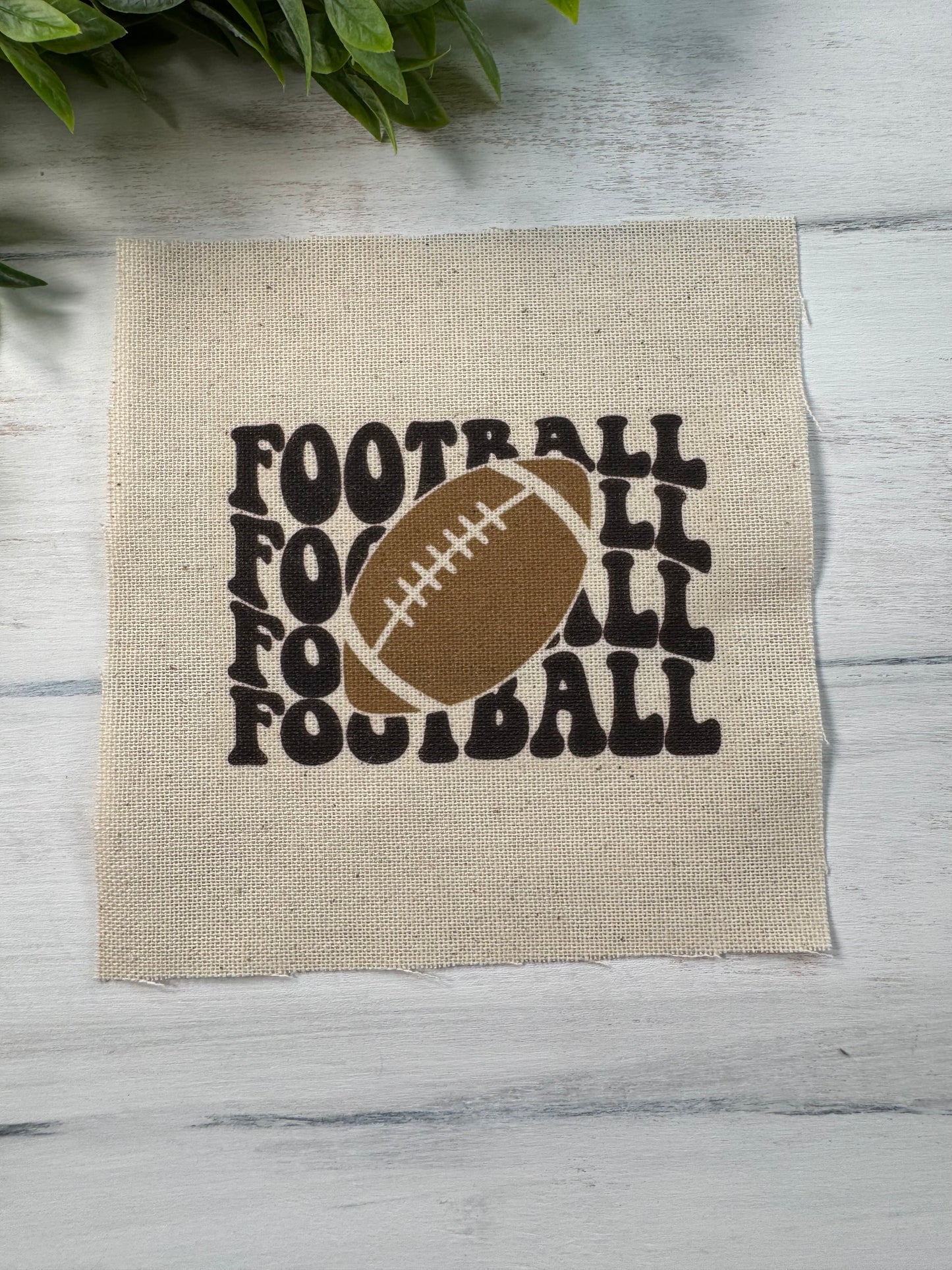 Football 5” patch