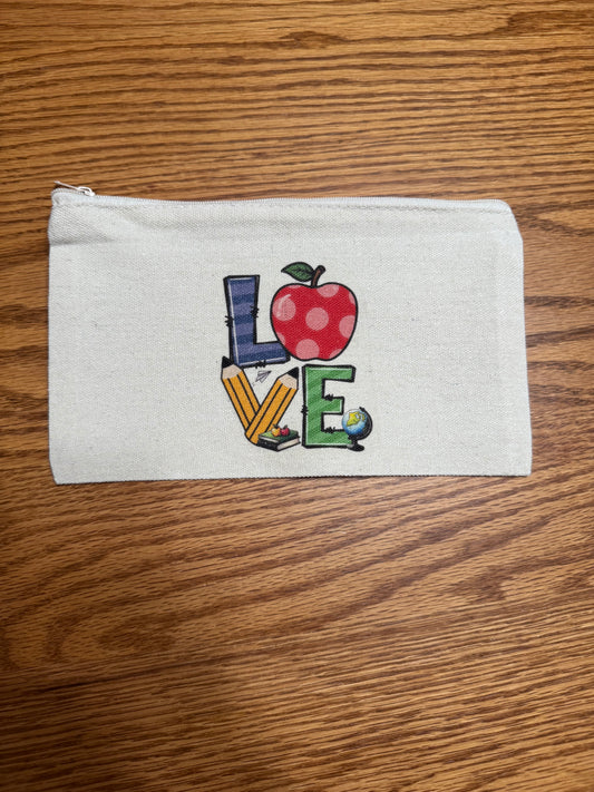 Teacher LOVE pouch