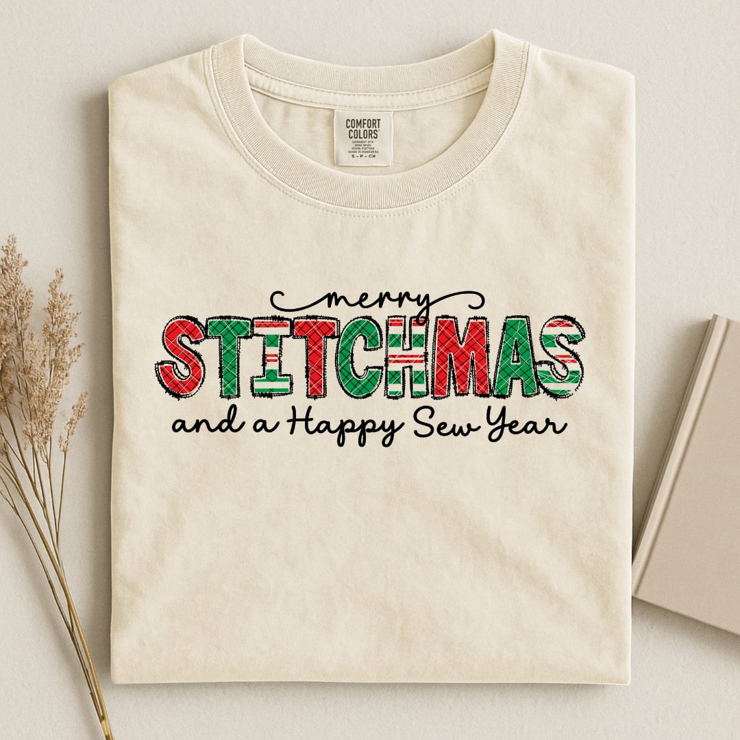 Merry Stitchmas short sleeved T-shirt