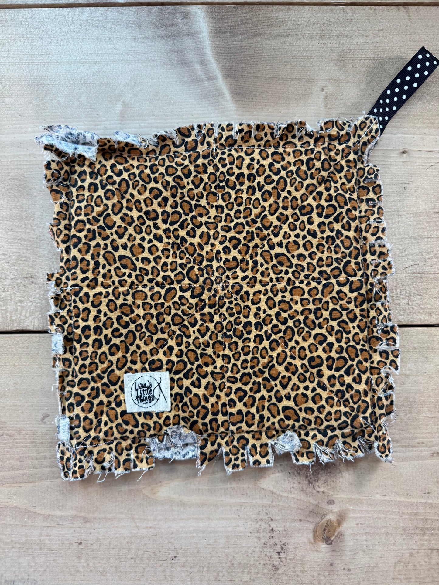 Leopard potholder