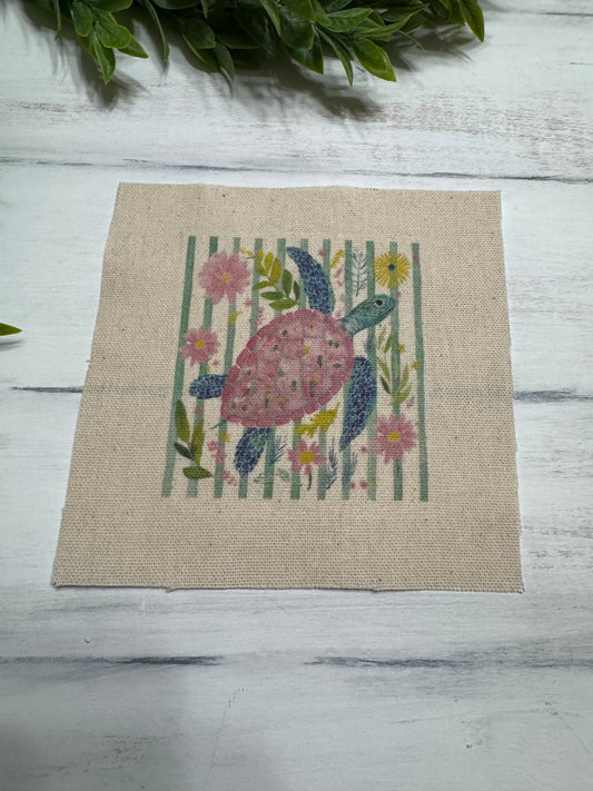 Bright turtle 5” patch