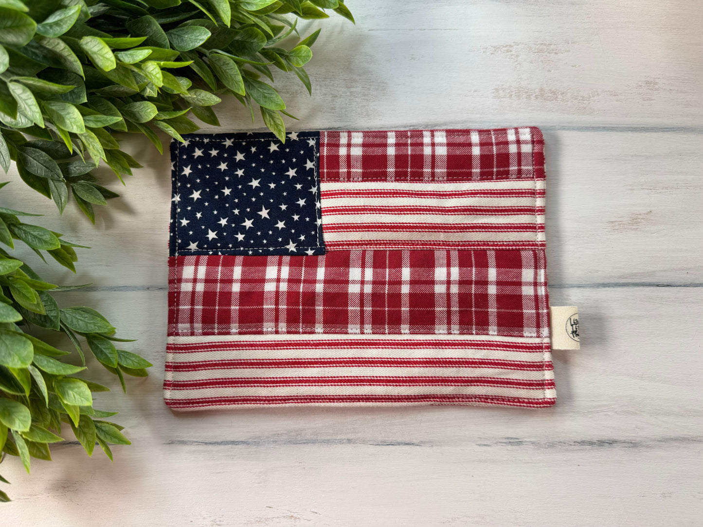 Flag mug rug