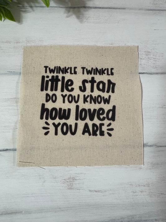 Twinkle twinkle 5” patch