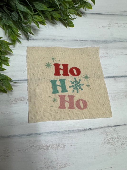 Ho Ho Ho 5” patch