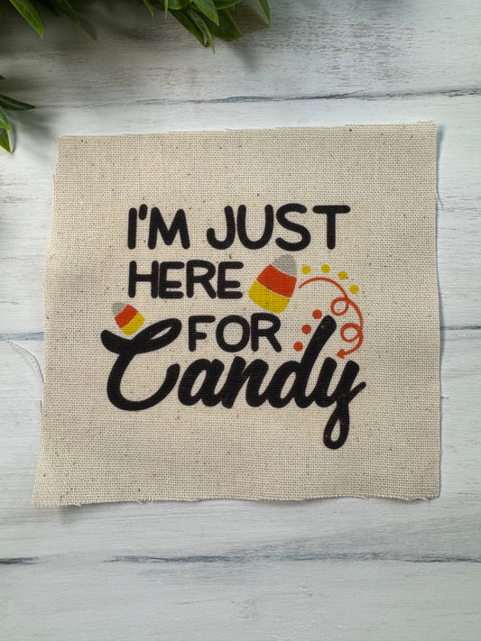 I’m just here for candy 5” patch
