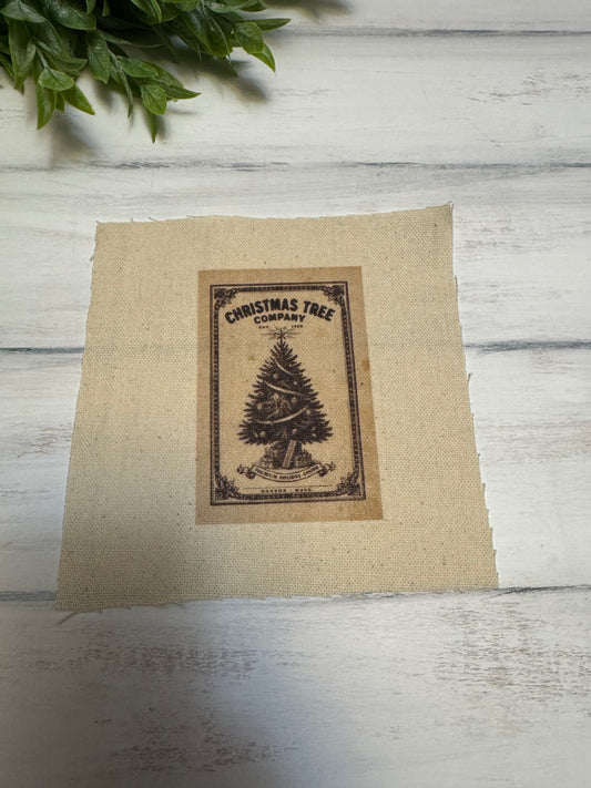 Vintage trees 5” patch