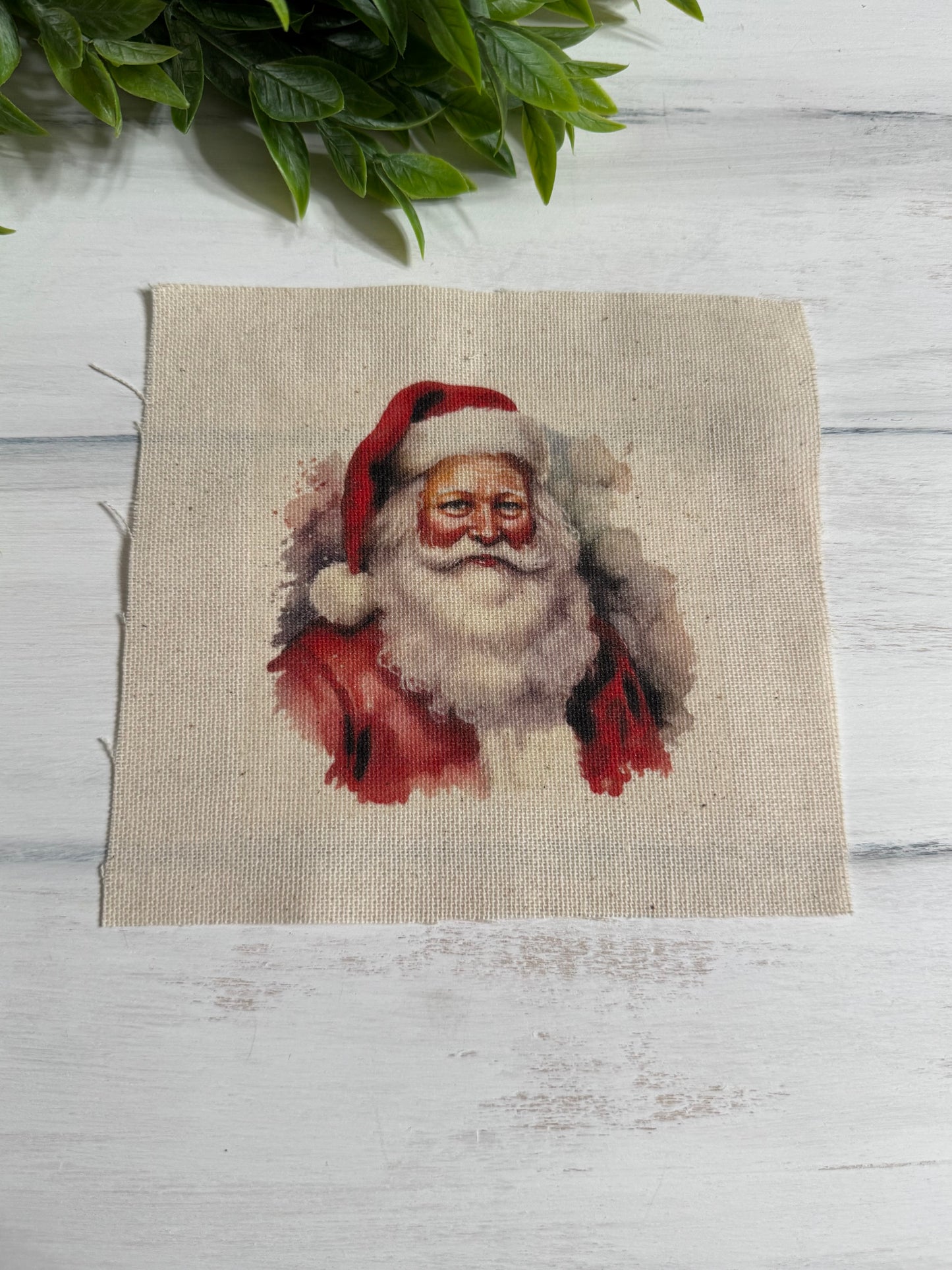Vintage Santa 5” patch
