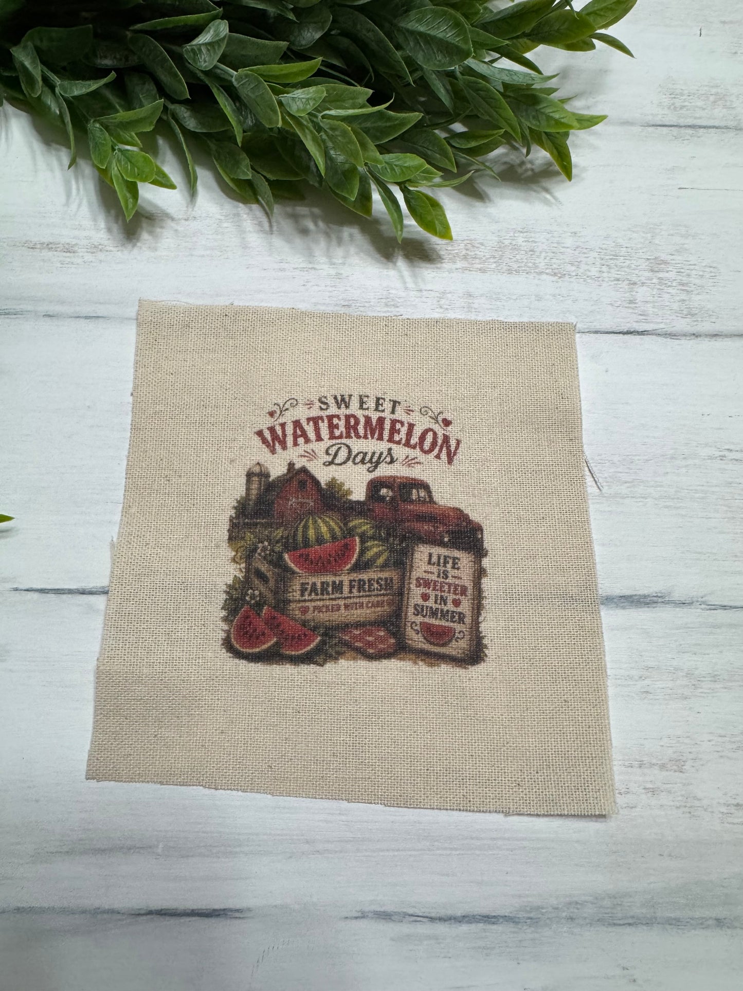 Watermelon picking 5” patch