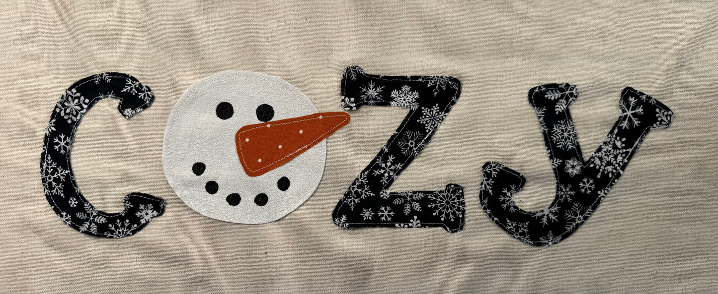 Cozy applique patterns