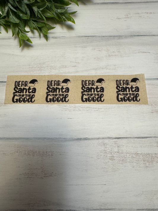 Dear Santa- no good mini prints set of 4