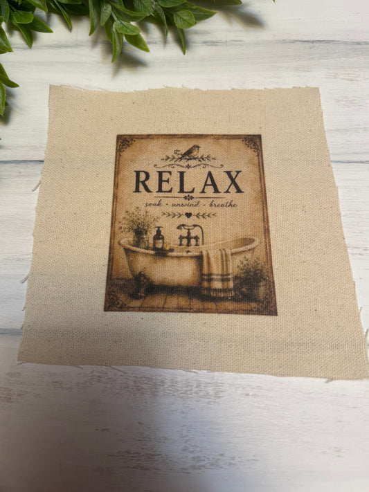 Relax 5” patch