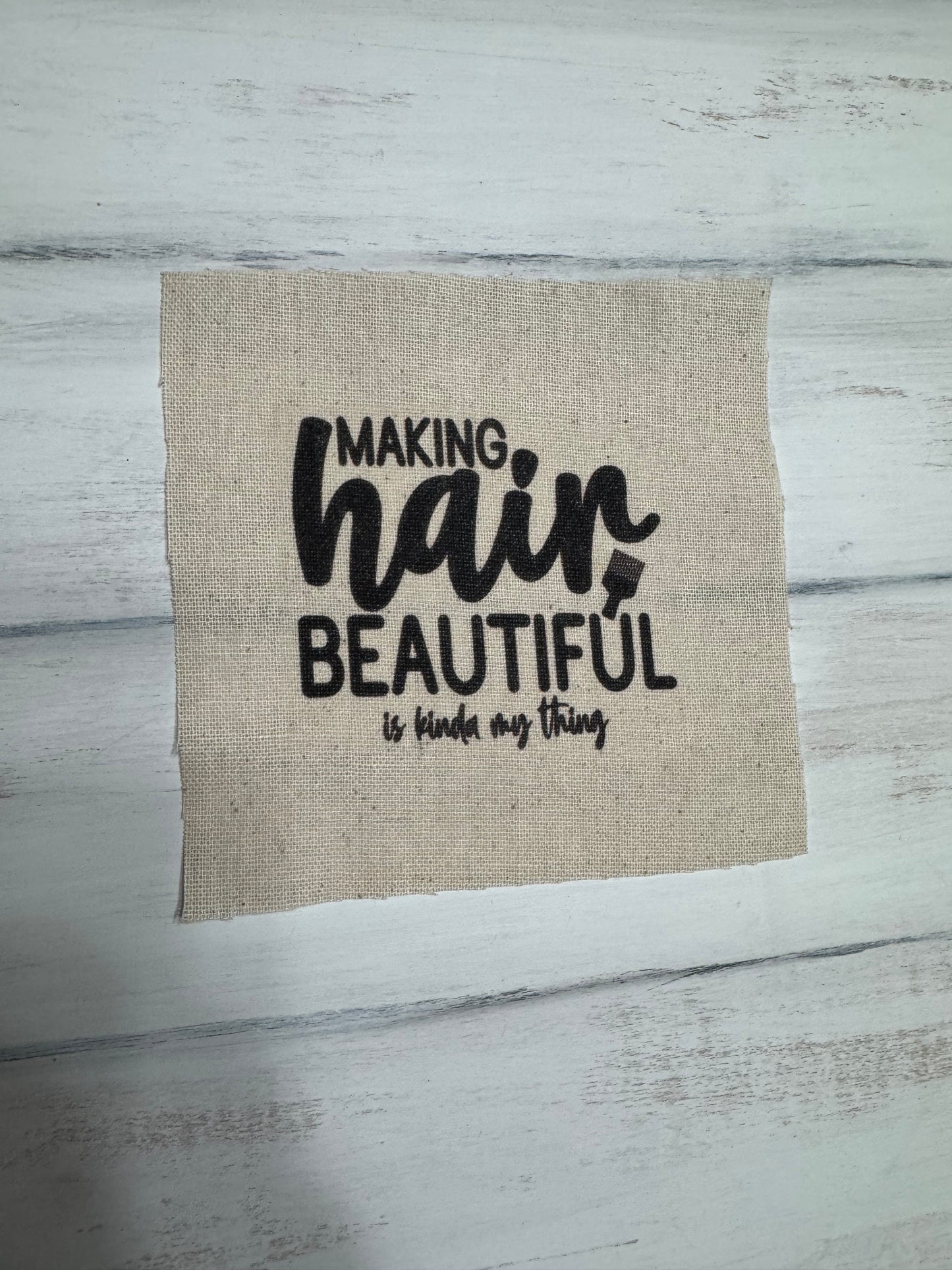 Making hair beautiful 5” patch