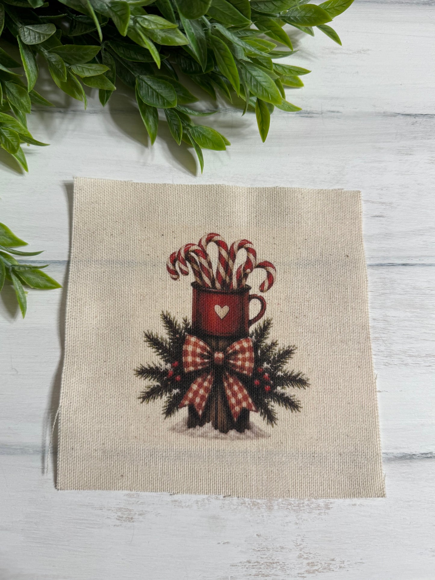 Candy cane post 5” patch