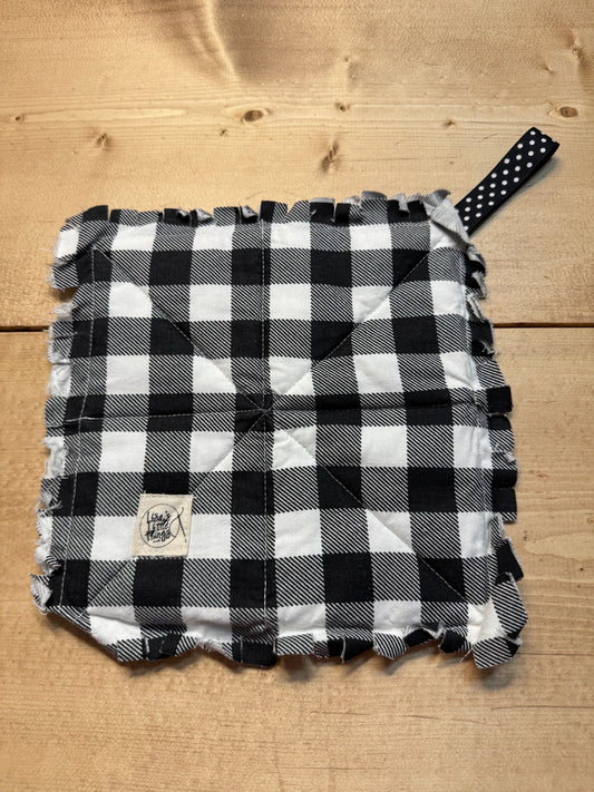 Big buffalo plaid potholder