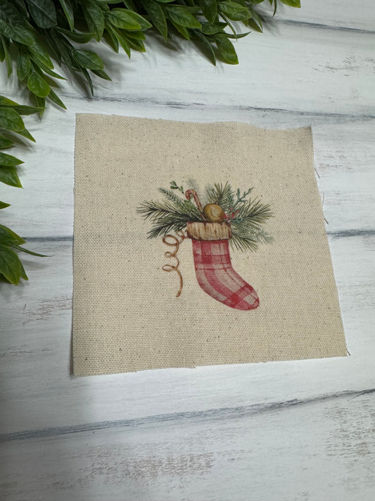 Stocking 5” patch