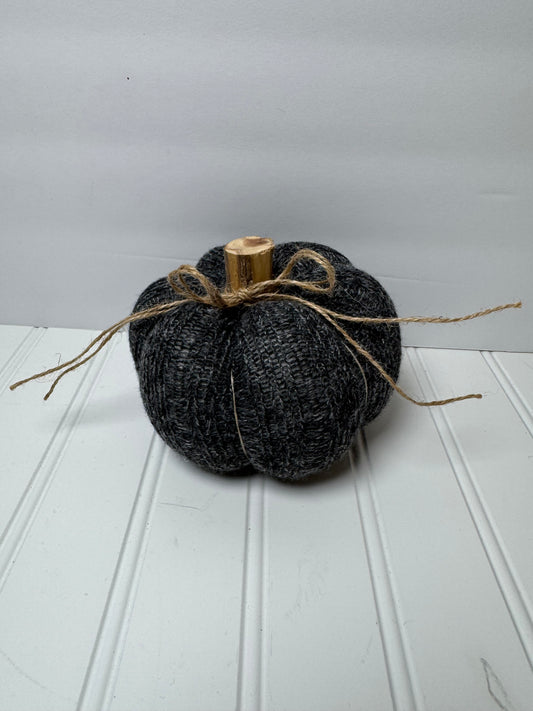 Woven stuffed pumpkin #2