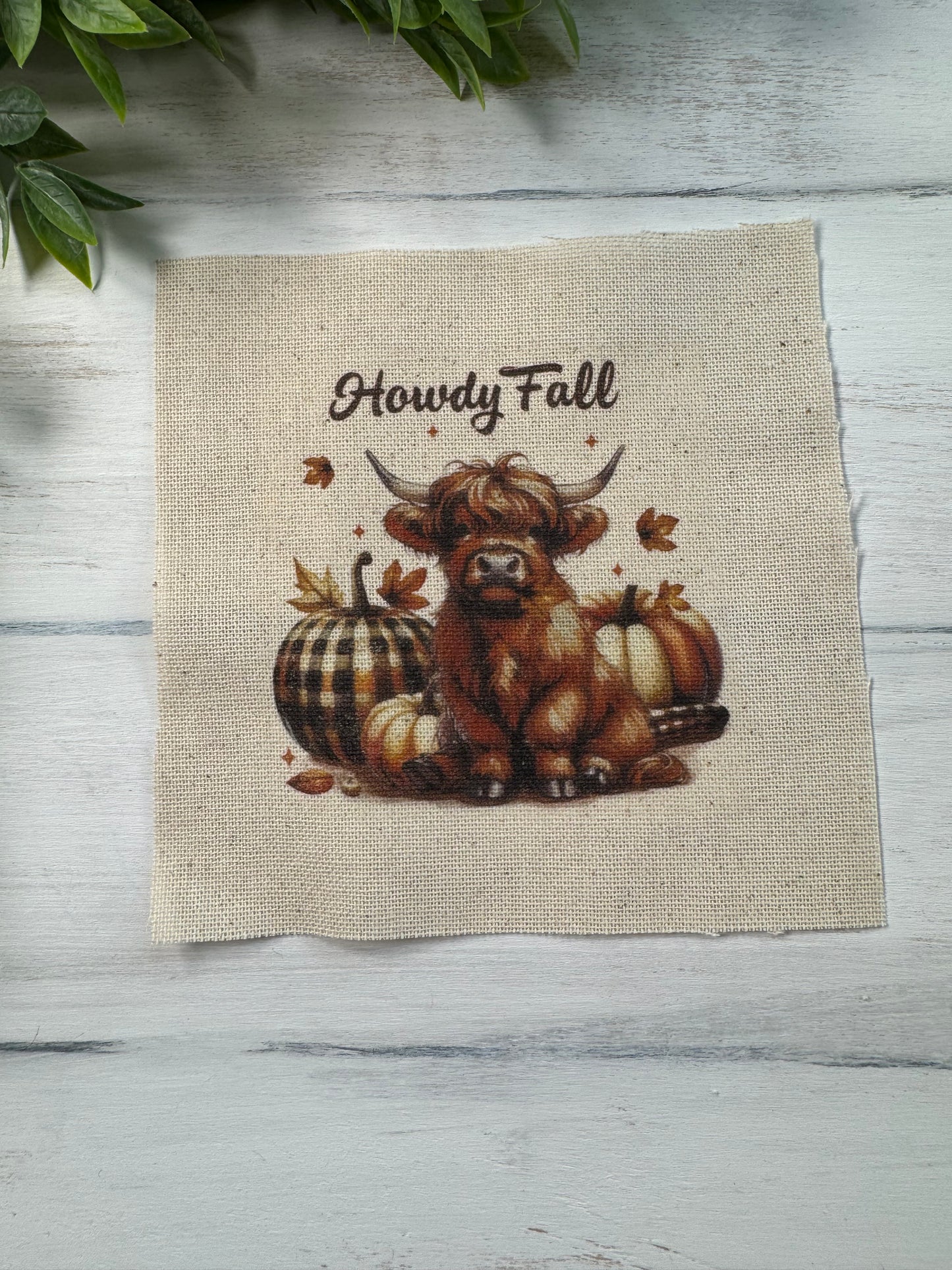 Howdy fall 5” patch