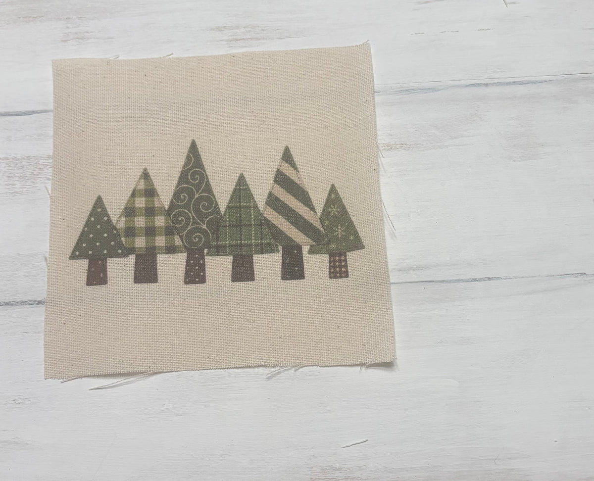 Trees 5” patch
