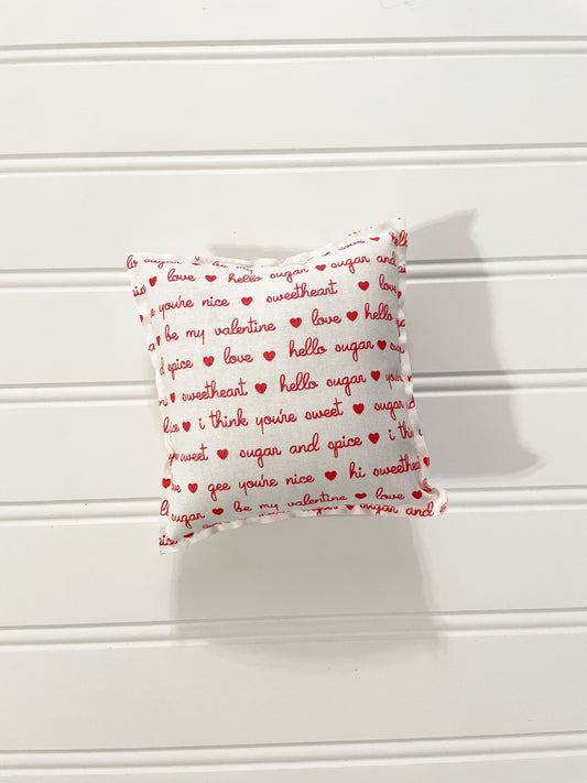 Hello sugar mini pillow