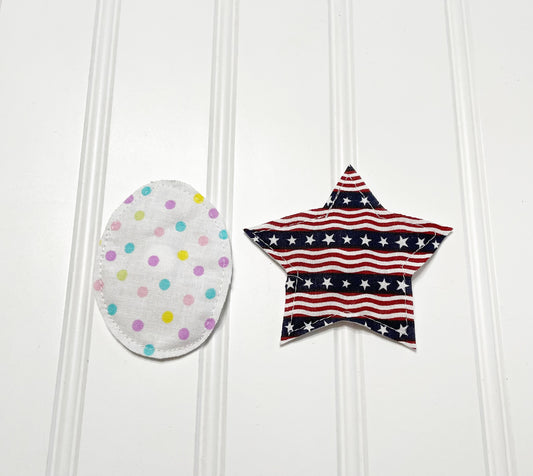 Interchangeable egg & star pack