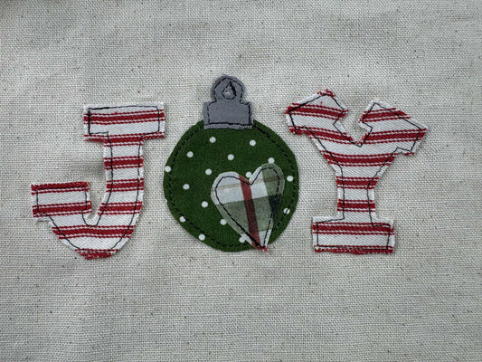 JOY applique patterns