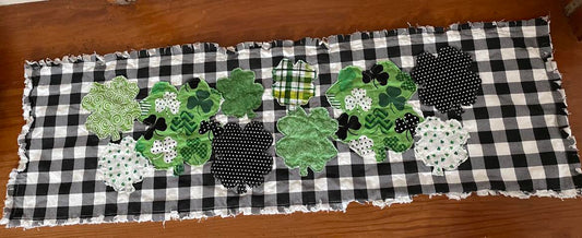 Shamrock sampler applique patterns