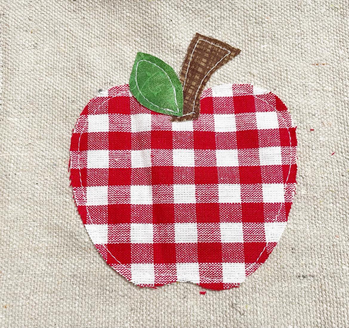 Teacher apple and pencil applique patterns