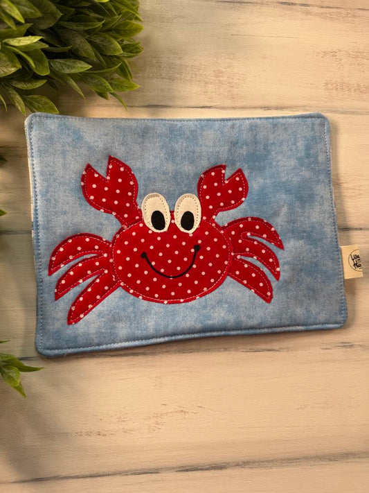 Crab applique pattern